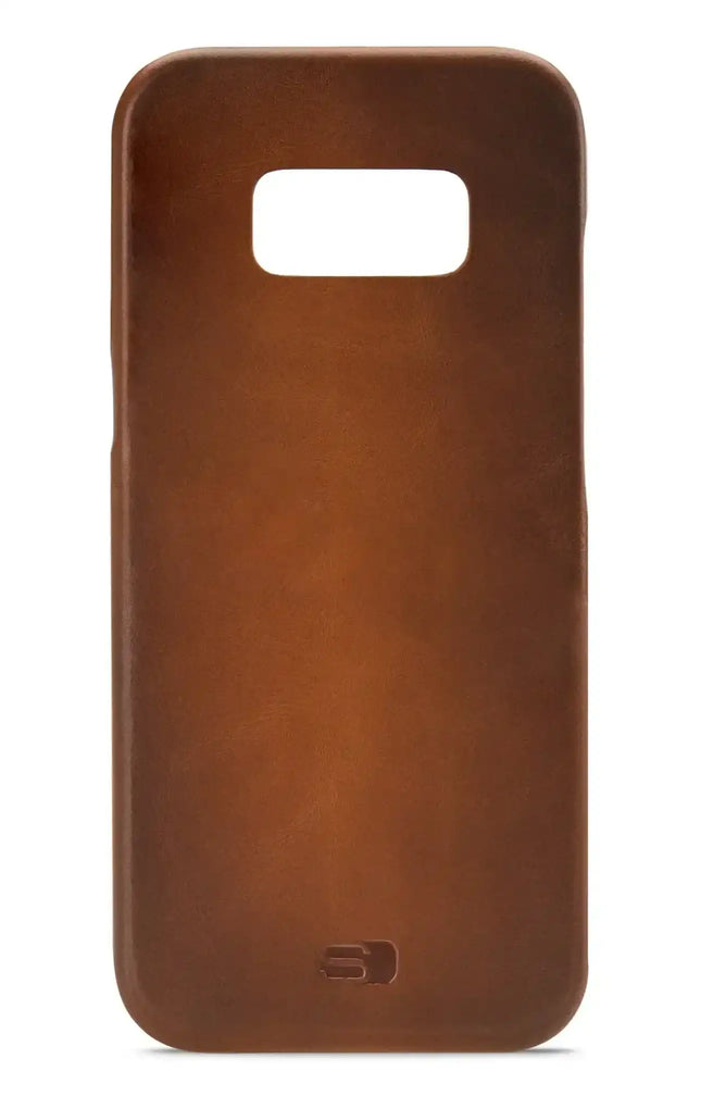 Senza Desire Leather Cover Samsung Galaxy S8+ Burned Cognac Senza