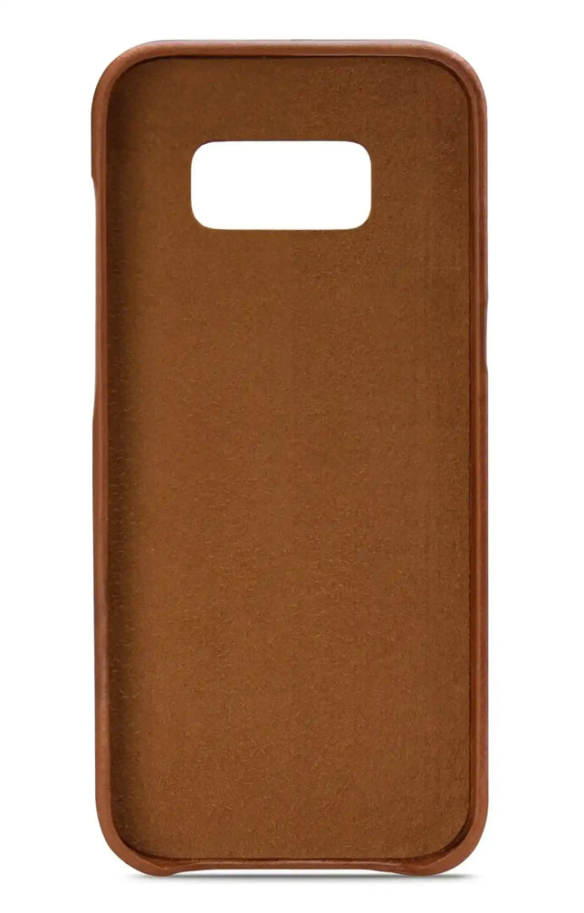 Senza Desire Leather Cover Samsung Galaxy S8+ Burned Cognac Senza