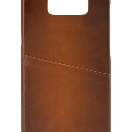 Senza Desire Leather Cover With Card Slot Samsung Galaxy S8+ Burned Cognac Senza