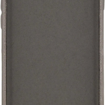 Senza Glam Leather Cover With Card Slot Apple Iphone 7/8/Se (2020/2022) Metallic Grey Senza