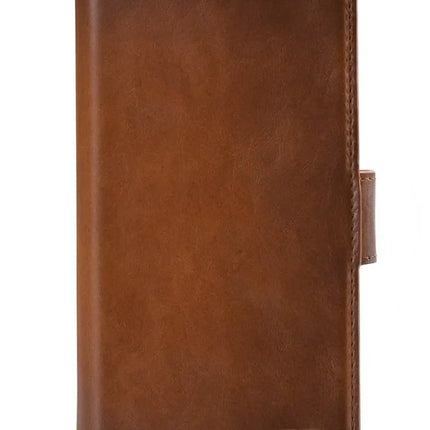 Senza Desire Leather Wallet Samsung Galaxy S8+ Burned Cognac Senza