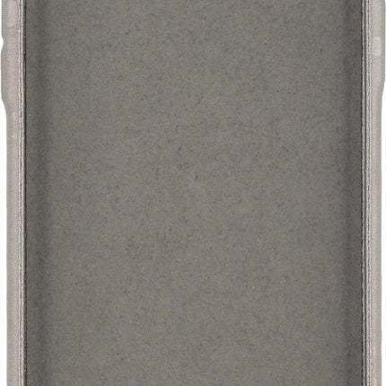 Senza Glam Leather Cover With Card Slot Apple Iphone X/Xs Metallic Grey Senza
