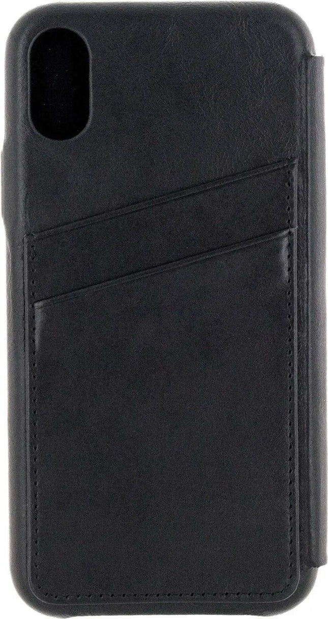 Senza Pure Skinny Leather Wallet Apple Iphone X/Xs Black Senza