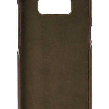 Senza Desire Leather Cover With Card Slot Samsung Galaxy S8 Burned Olive Senza