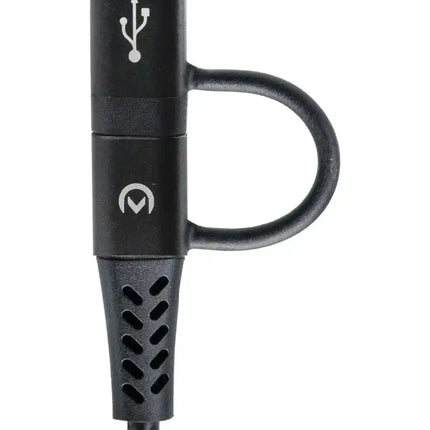 Mobilize Strong Nylon Cable 4In1 Usb, Usb-C To Micro Usb, Usb-C 1.5M Black Mobilize