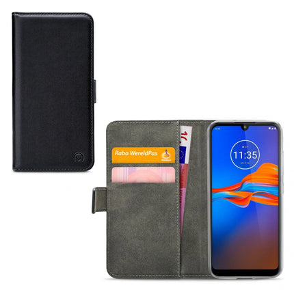Mobilize Classic Gelly Wallet Book Case Motorola Moto E6 Plus Black Mobilize