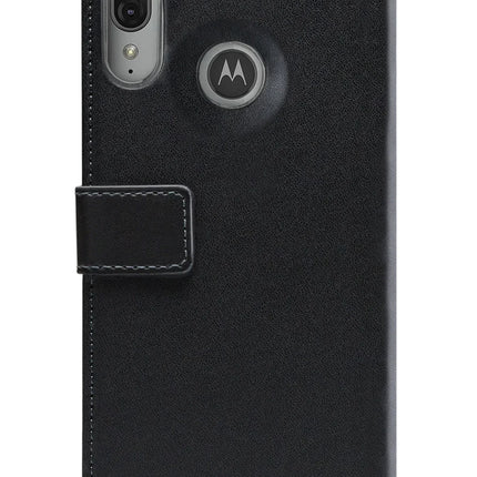 Mobilize Classic Gelly Wallet Book Case Motorola Moto E6 Plus Black Mobilize