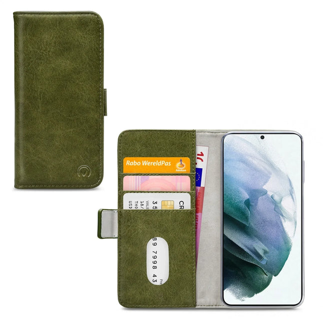 Mobilize Elite Gelly Wallet Book Case Samsung Galaxy S21+ 5G Green Mobilize