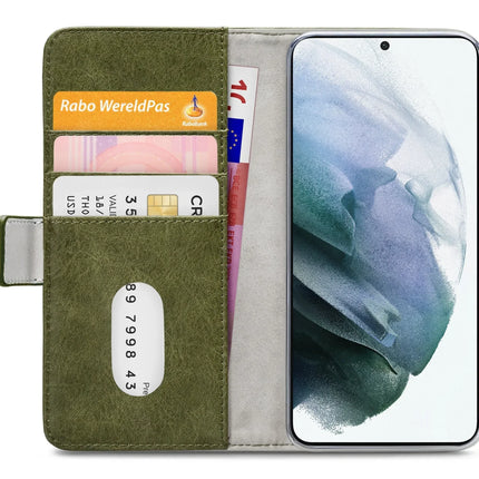 Mobilize Elite Gelly Wallet Book Case Samsung Galaxy S21+ 5G Green Mobilize