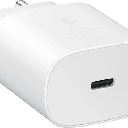 Samsung Ep-Ta800Nwegww Samsung Super Fast Pd Wall Charger Usb-C 25W White Bulk Samsung