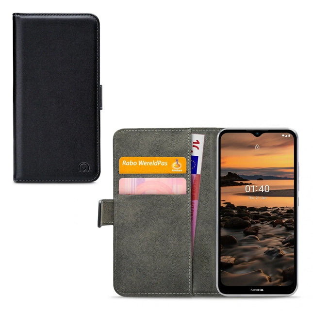 Mobilize Classic Gelly Wallet Book Case Nokia 1.4 Black Mobilize