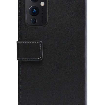 Mobilize Classic Gelly Wallet Book Case Oneplus 9 Black Mobilize