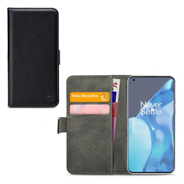 Mobilize Classic Gelly Wallet Book Case Oneplus 9 Pro Black Mobilize