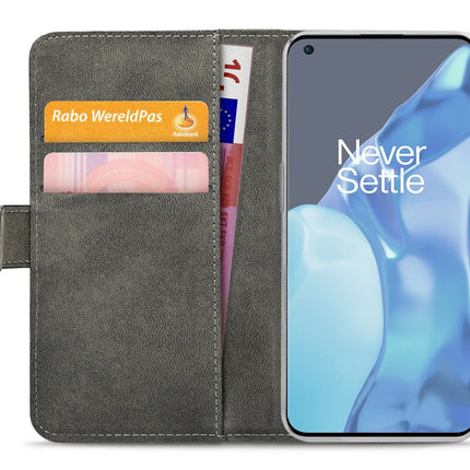 Mobilize Classic Gelly Wallet Book Case Oneplus 9 Pro Black Mobilize