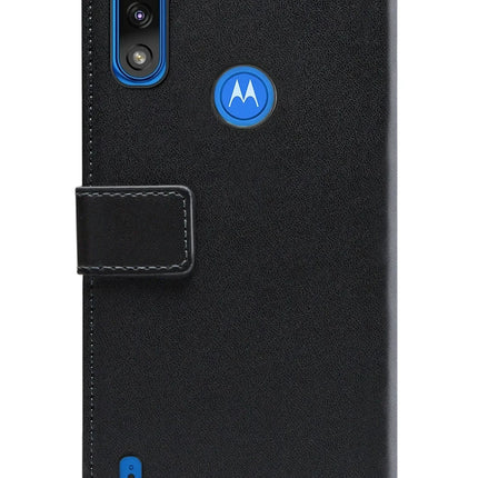 Mobilize Classic Gelly Wallet Book Case Motorola Moto E7 Power/E7I Power Black Mobilize