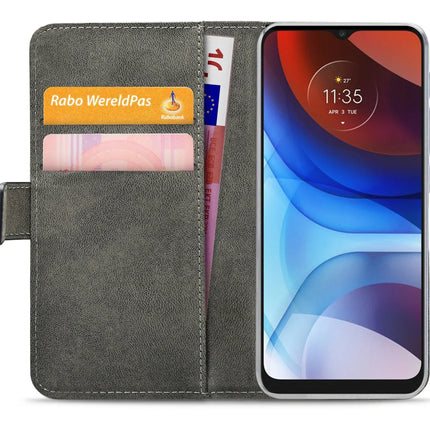 Mobilize Classic Gelly Wallet Book Case Motorola Moto E7 Power/E7I Power Black Mobilize