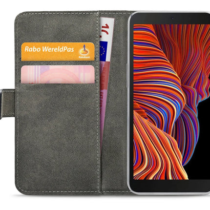 Mobilize Classic Gelly Wallet Book Case Samsung Galaxy Xcover 5 Black Mobilize