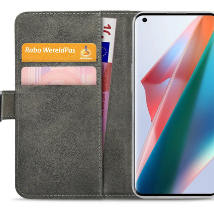 Mobilize Classic Gelly Wallet Book Case Oppo Find X3/X3 Pro Black Mobilize