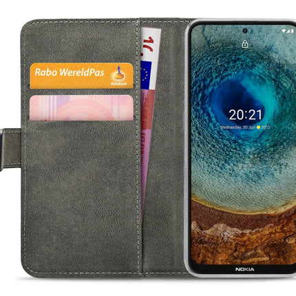 Mobilize Classic Gelly Wallet Book Case Nokia X10/X20 Black Mobilize