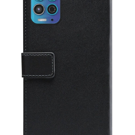 Mobilize Classic Gelly Wallet Book Case Motorola Moto G100 Black Mobilize