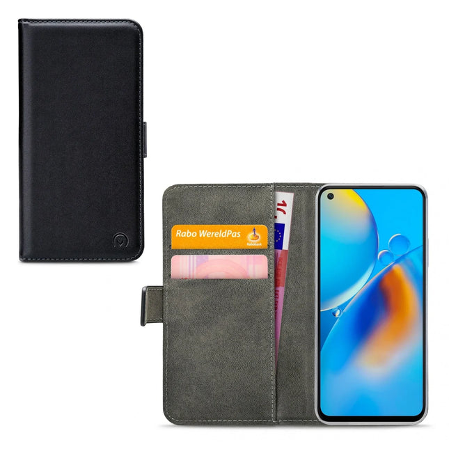 Mobilize Classic Gelly Wallet Book Case Oppo A74 4G Black Mobilize