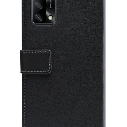Mobilize Classic Gelly Wallet Book Case Oppo A74 4G Black Mobilize