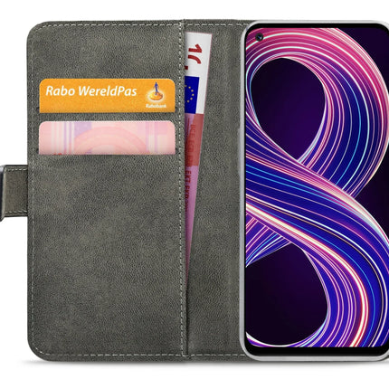 Mobilize Classic Gelly Wallet Book Case Realme 8 5G/Narzo 30 5G Black Mobilize