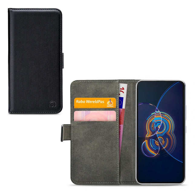 Mobilize Classic Gelly Wallet Book Case Asus Zenfone 8 Flip Black Mobilize