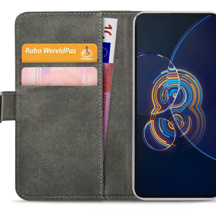 Mobilize Classic Gelly Wallet Book Case Asus Zenfone 8 Flip Black Mobilize
