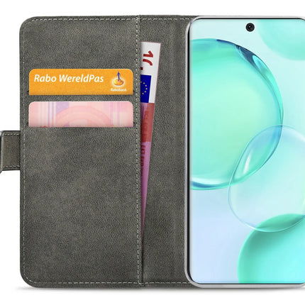 Mobilize Classic Gelly Wallet Book Case Honor 50 Pro Black Mobilize