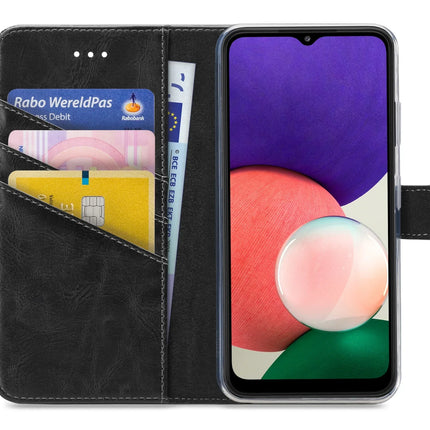 My Style Flex Wallet For Samsung Galaxy A22 5G Black
