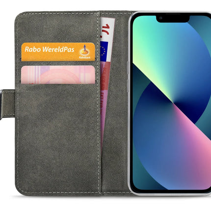 Mobilize Classic Gelly Wallet Book Case Apple Iphone 13 Mini Black Mobilize