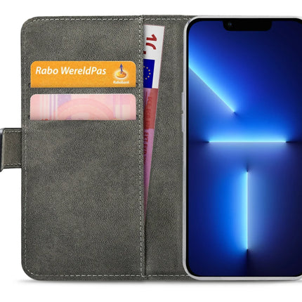 Mobilize Classic Gelly Wallet Book Case Apple Iphone 13 Pro Black Mobilize