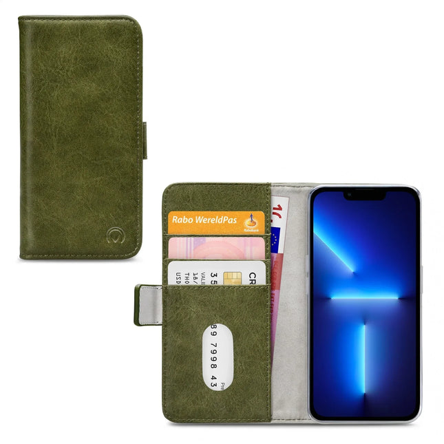 Mobilize Elite Gelly Wallet Book Case Apple Iphone 13 Pro Green Mobilize