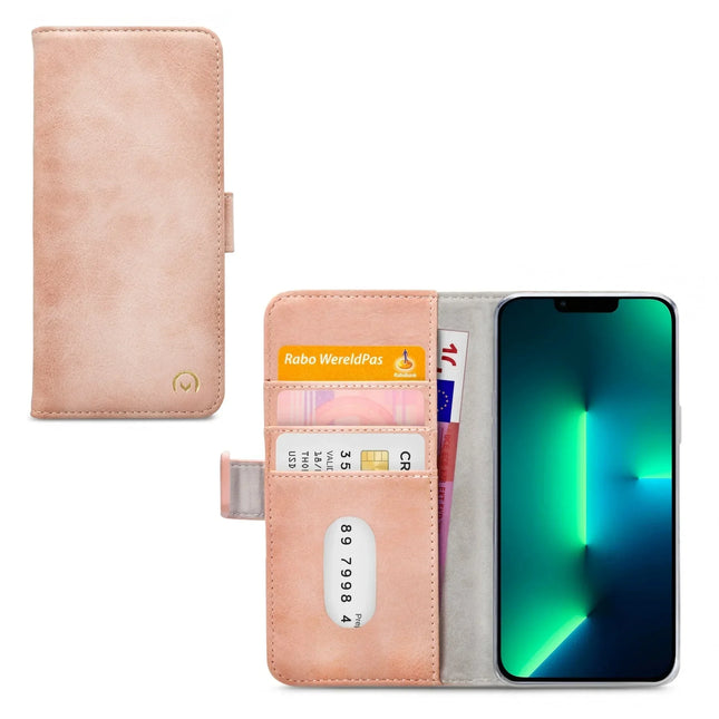 Mobilize Elite Gelly Wallet Book Case Apple Iphone 13 Pro Max Soft Pink Mobilize