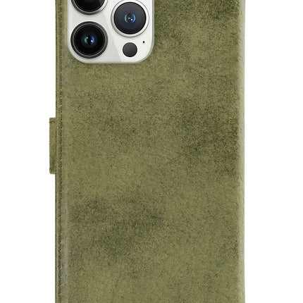 My Style Flex Wallet For Apple Iphone 13 Pro Max Olive