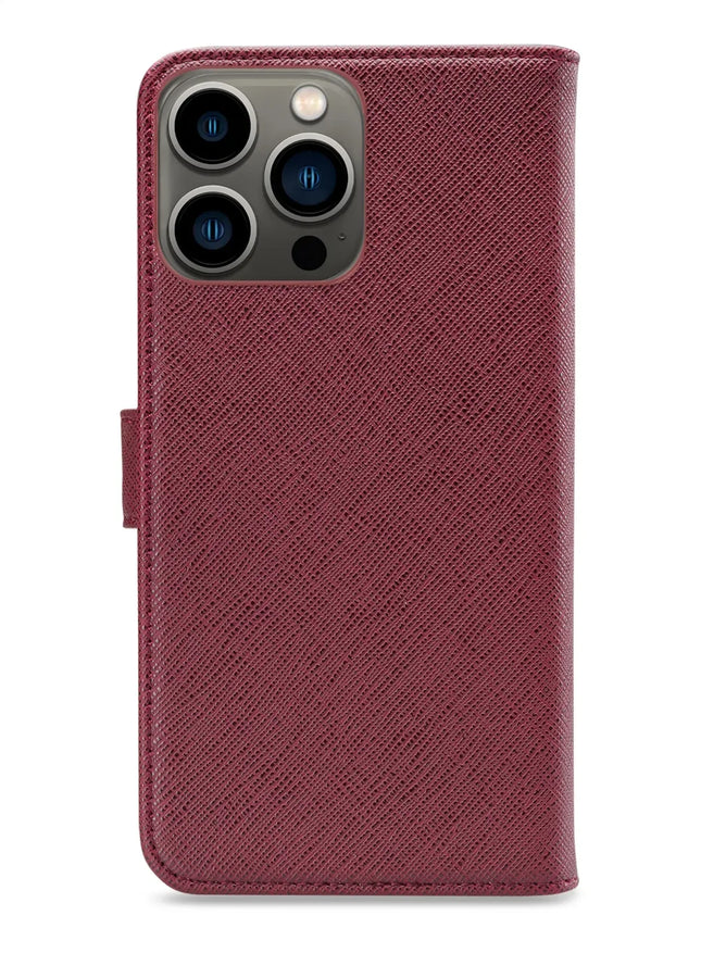 My Style Flex Wallet For Apple Iphone 13 Pro Bordeaux