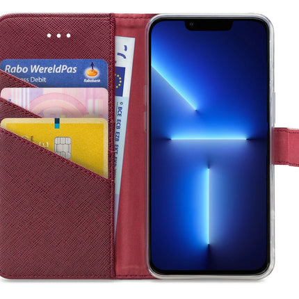 My Style Flex Wallet For Apple Iphone 13 Pro Bordeaux