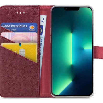 My Style Flex Wallet For Apple Iphone 13 Pro Max Bordeaux