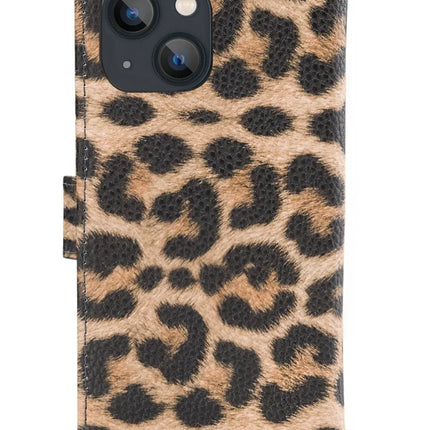 My Style Flex Wallet For Apple Iphone 13 Mini Leopard