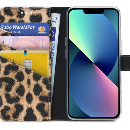My Style Flex Wallet For Apple Iphone 13 Mini Leopard
