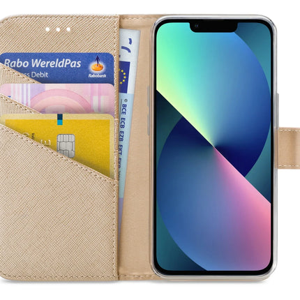 My Style Flex Wallet For Apple Iphone 13 Mini Gold
