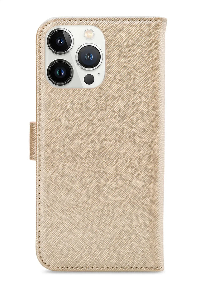 My Style Flex Wallet For Apple Iphone 13 Pro Max Gold