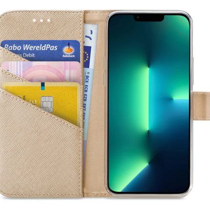 My Style Flex Wallet For Apple Iphone 13 Pro Max Gold