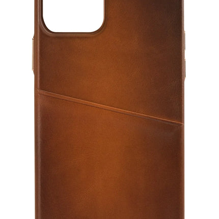 Senza Desire Leather Cover With Card Slot Apple Iphone 13 Burned Cognac Senza