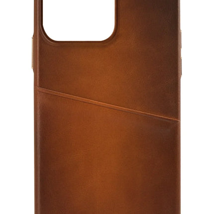 Senza Desire Leather Cover With Card Slot Apple Iphone 13 Pro Burned Cognac Senza