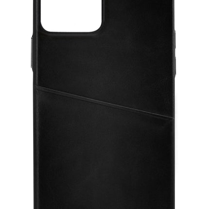 Senza Pure Leather Cover With Card Slot Apple Iphone 13 Pro Max Deep Black Senza