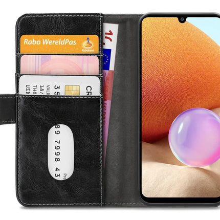 Mobilize Elite Gelly Wallet Book Case Samsung Galaxy A32 4G Black Mobilize