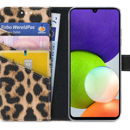 My Style Flex Wallet For Samsung Galaxy A22 4G Leopard
