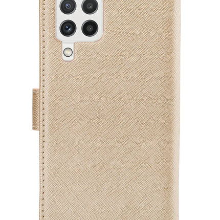 My Style Flex Wallet For Samsung Galaxy A22 4G Gold